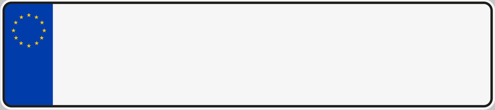 Registreringsskylt